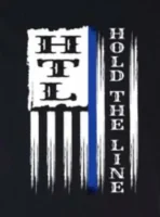 HTL - Thin Blue Line T-shirt Horizontal